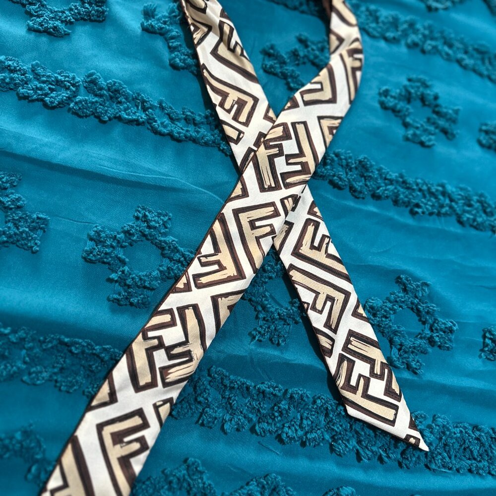 Fendi Silk Scarf - Picture 7 of 8